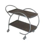 Kitchen trolley, bar trolley, kitchen accessory, serving trolley, metal serving trolley, serving cart with wheel