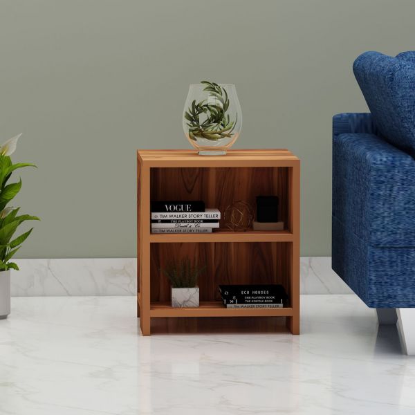 End Table, Side Table, Wooden End Table, End Table with Open Shelf, End Table - IM12180