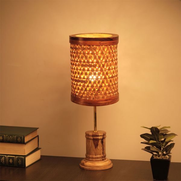 Table Lamp(KDSL6), Brown Color,  Starnet Table Lamp, Table Lamp - IM14171