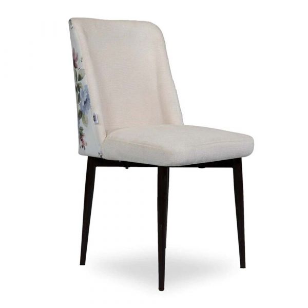 Chair, FN1982015-S-PM29017 (Mubelcasa),Emil Dining Chair in Cream Colour, Chair - IM6127